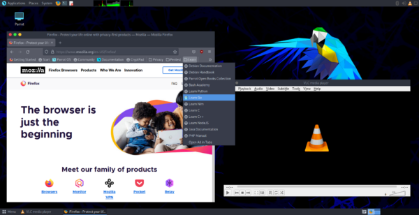 Parrot Security Linux -Home Edition- Persistent live with 64GB or 128GB USB Stick or, 250GB NVMe - Image 3